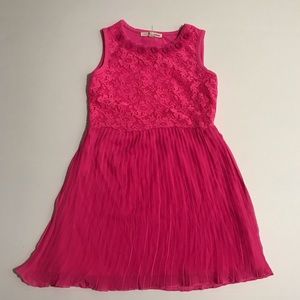 Pink girls spring summer dress size 6